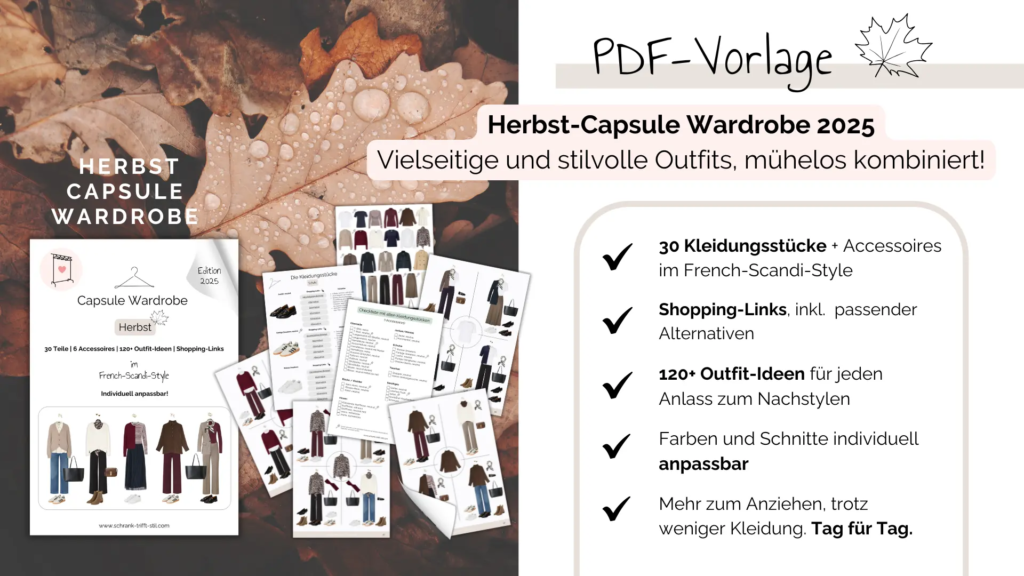 Herbst Capsule Wardrobe
