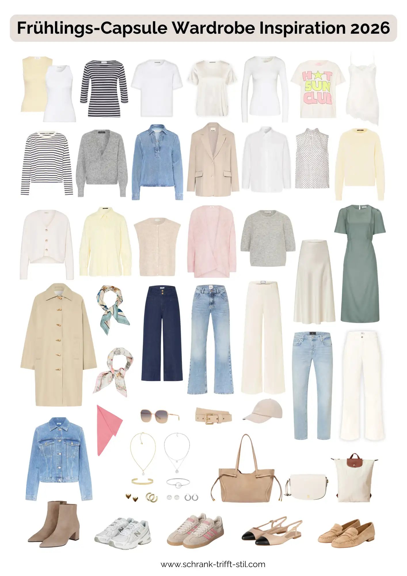 Frühlings-Capsule Wardrobe 2026