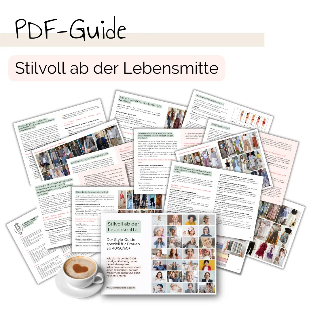 Mode-Tipps für Frauen ab 50: Der grosse Style-Guide