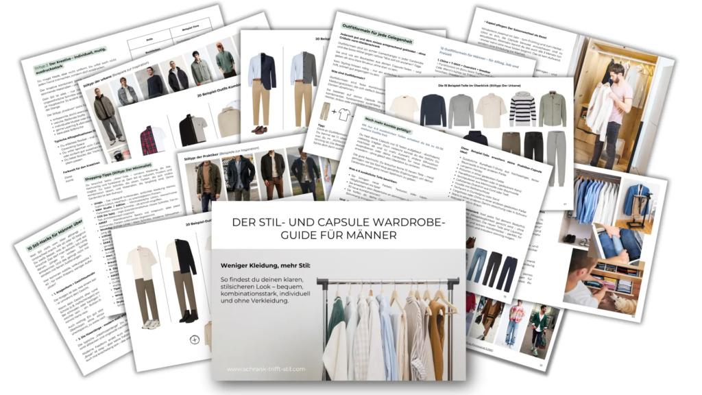 Stil- und Capsule Wardrobe Guide für Männer