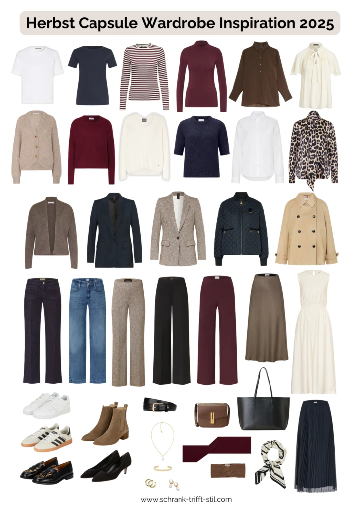 Herbst Capsule Wardrobe 2025
