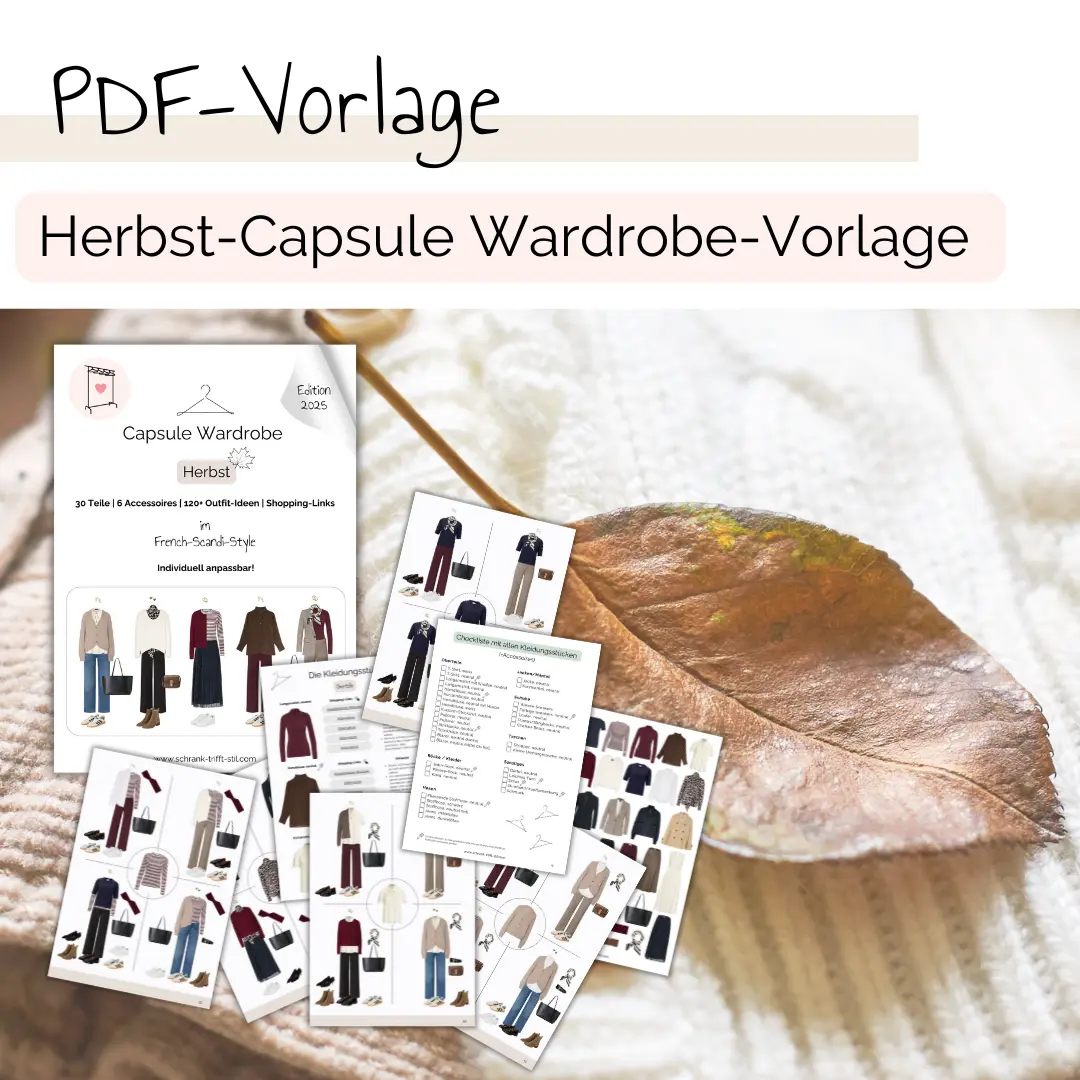Capsule Wardrobe Herbst