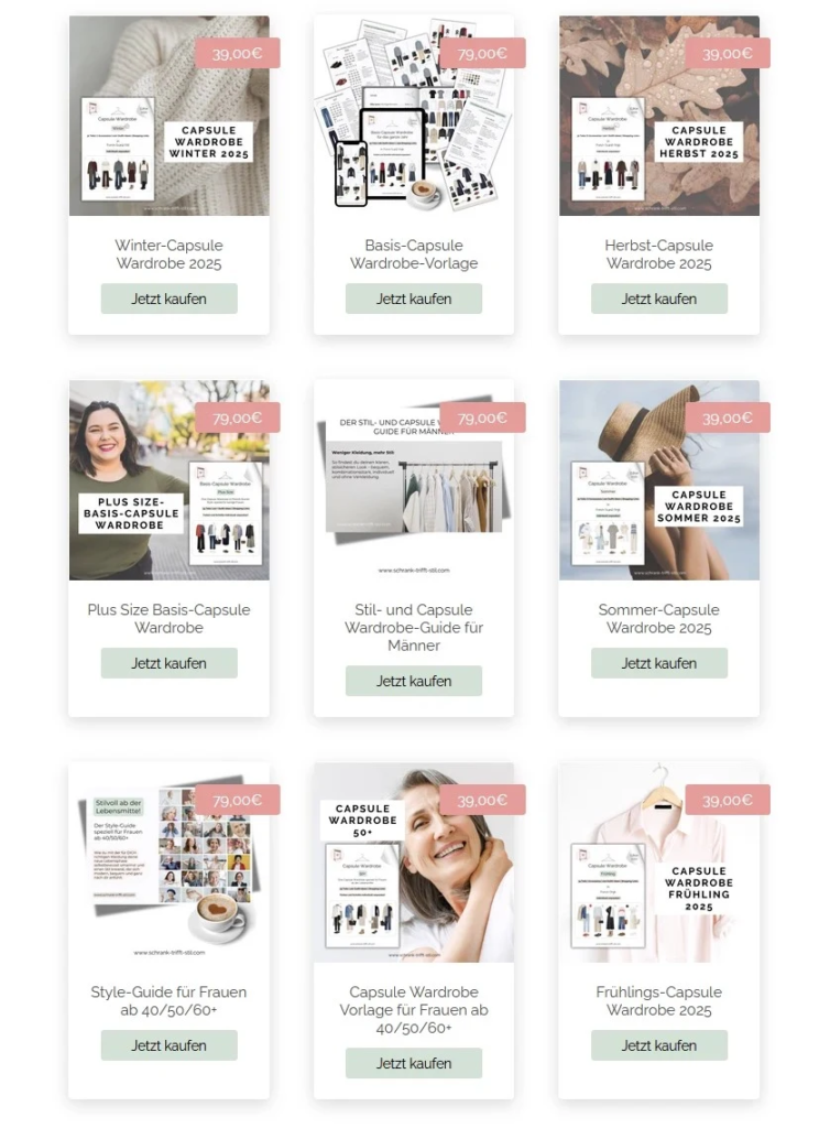 Capsule Wardrobe Anleitungen