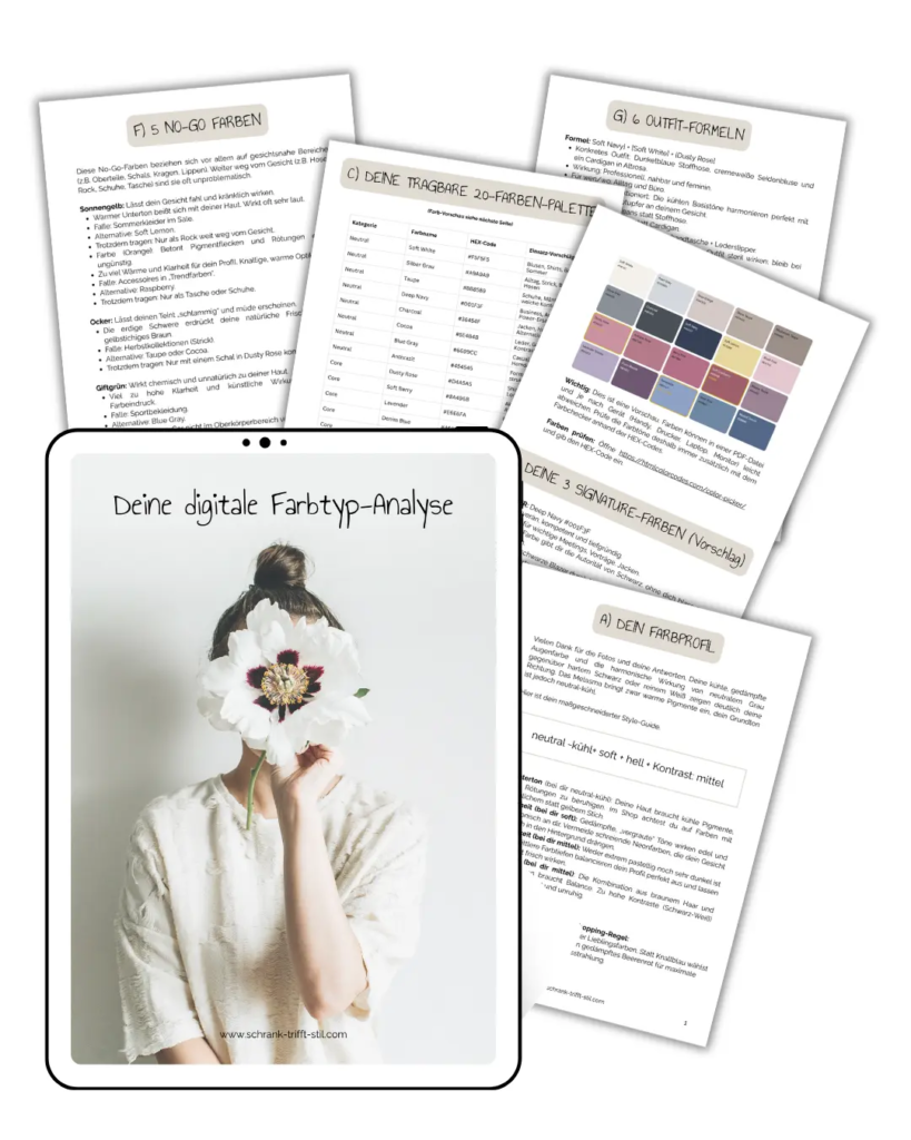 Farbtyp-Analyse Farbtyp-Analyse-Ergebnis