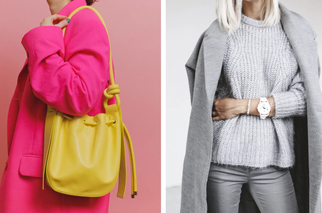 2 unterschiedliche Outfits