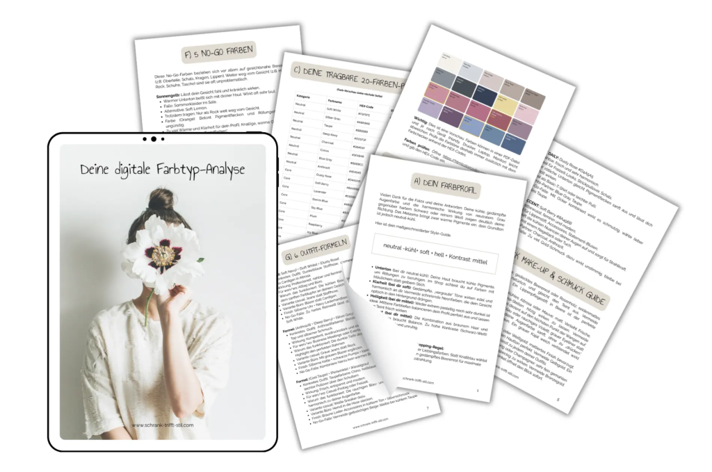 Vorschau fotobasierte Farbtypanalyse