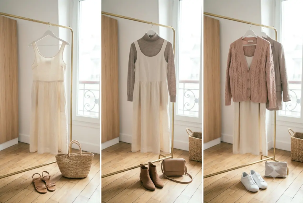 1 Kleid 3 Outfits
