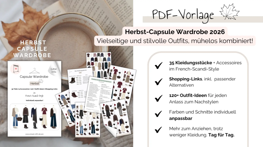 Herbst Capsule Wardrobe 2026